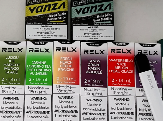 Relx海外部分烟弹口味分享 悦刻海外版烟弹V商微信代购